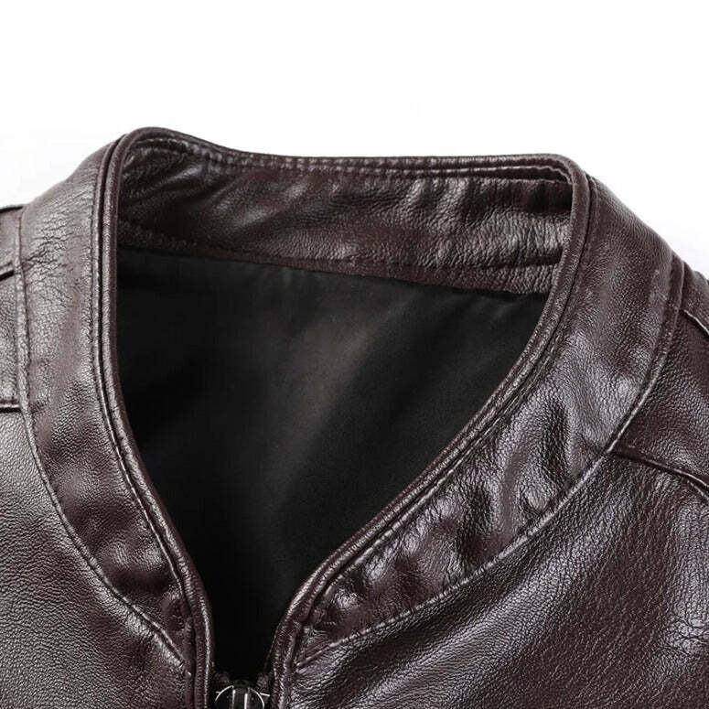 Jaqueta de Couro Masculina Bellvian - BL144